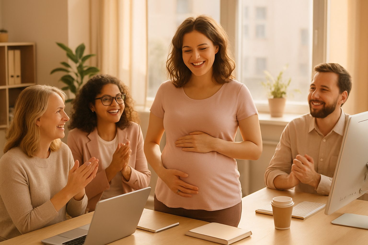 découvrez comment annoncer votre grossesse à vos collègues avec ce guide complet, pour une révélation mémorable et originale au travail, alliant émotion et professionnalisme.