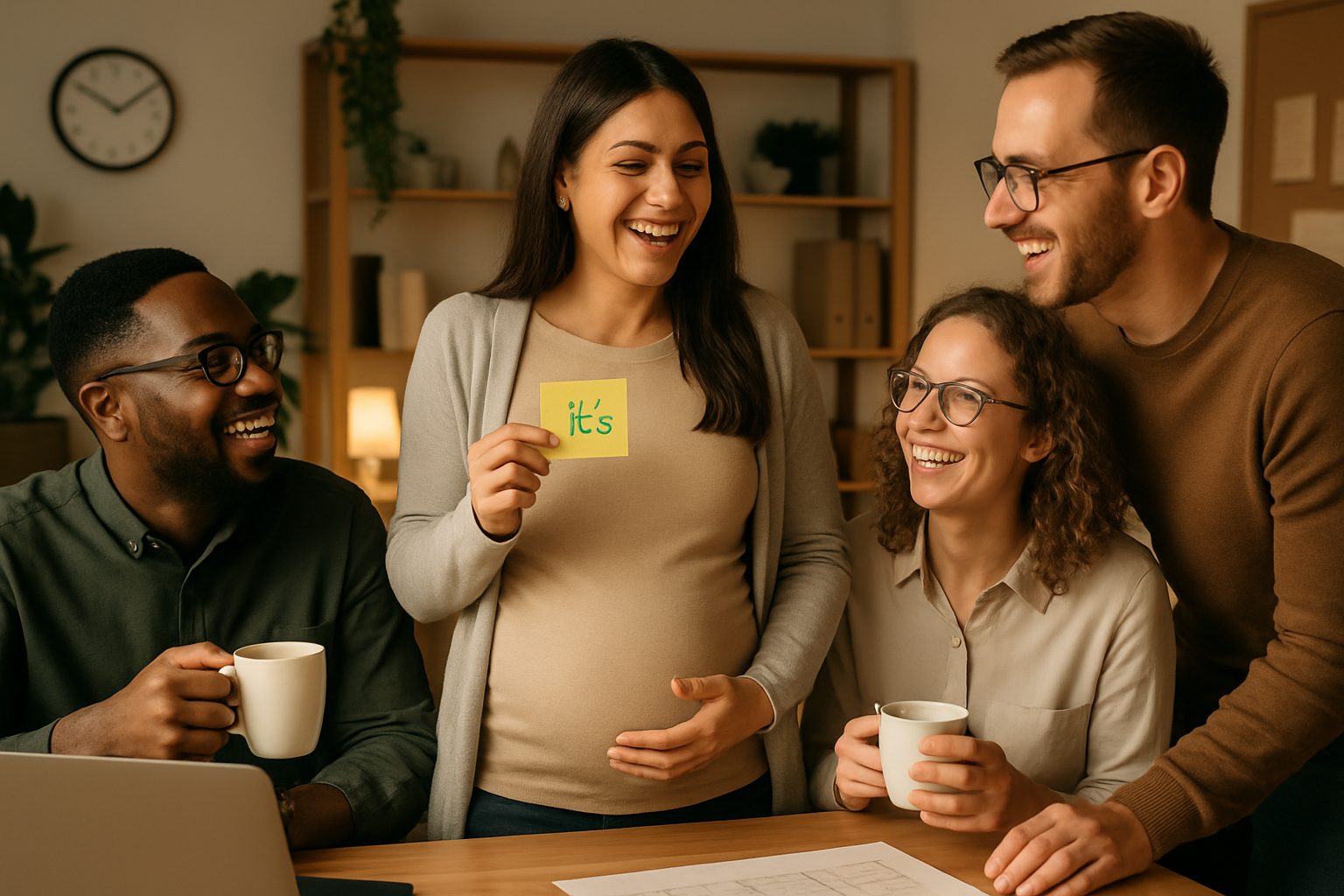 découvrez comment annoncer votre grossesse à vos collègues avec notre guide complet, pour une révélation mémorable et originale au travail qui crée un moment unique et chaleureux.