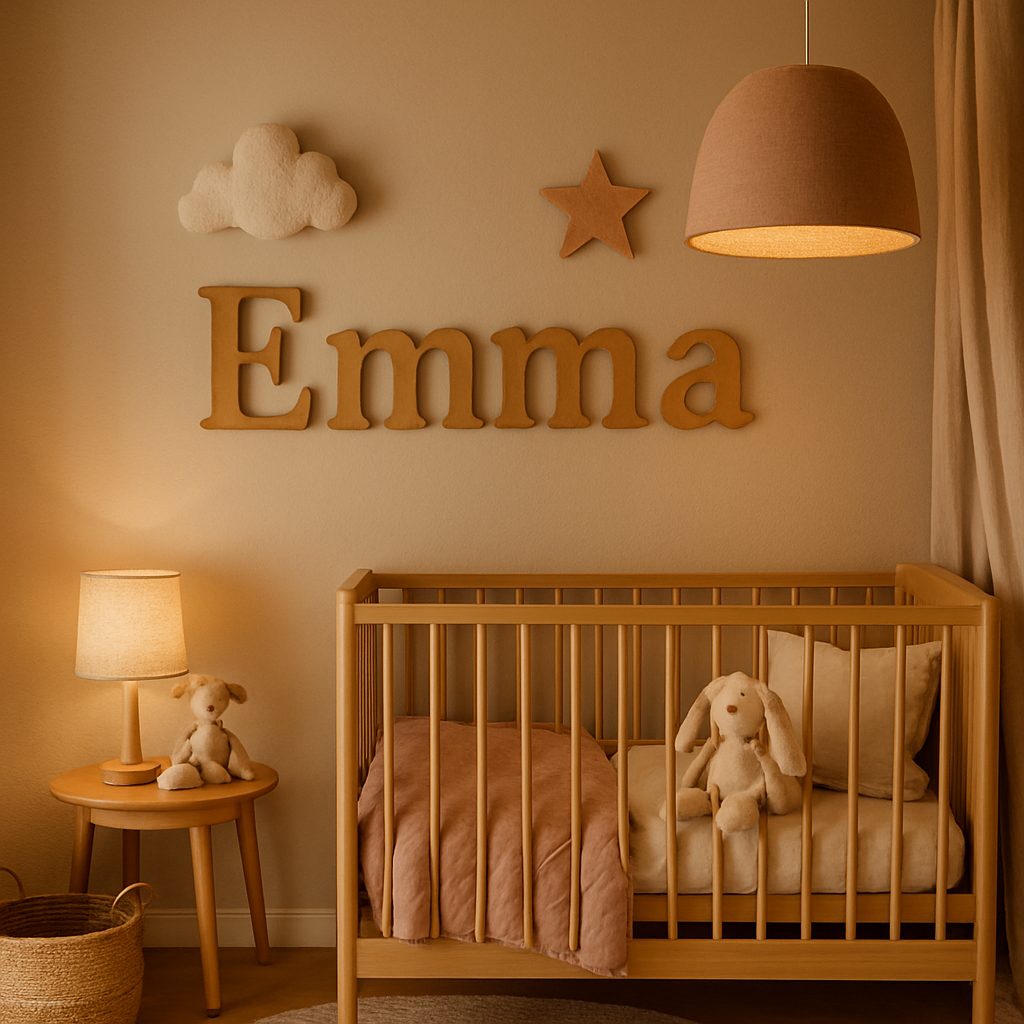 personnalisez la chambre de votre enfant avec une décoration prénom unique alliant style et originalité, pour un espace à son image.