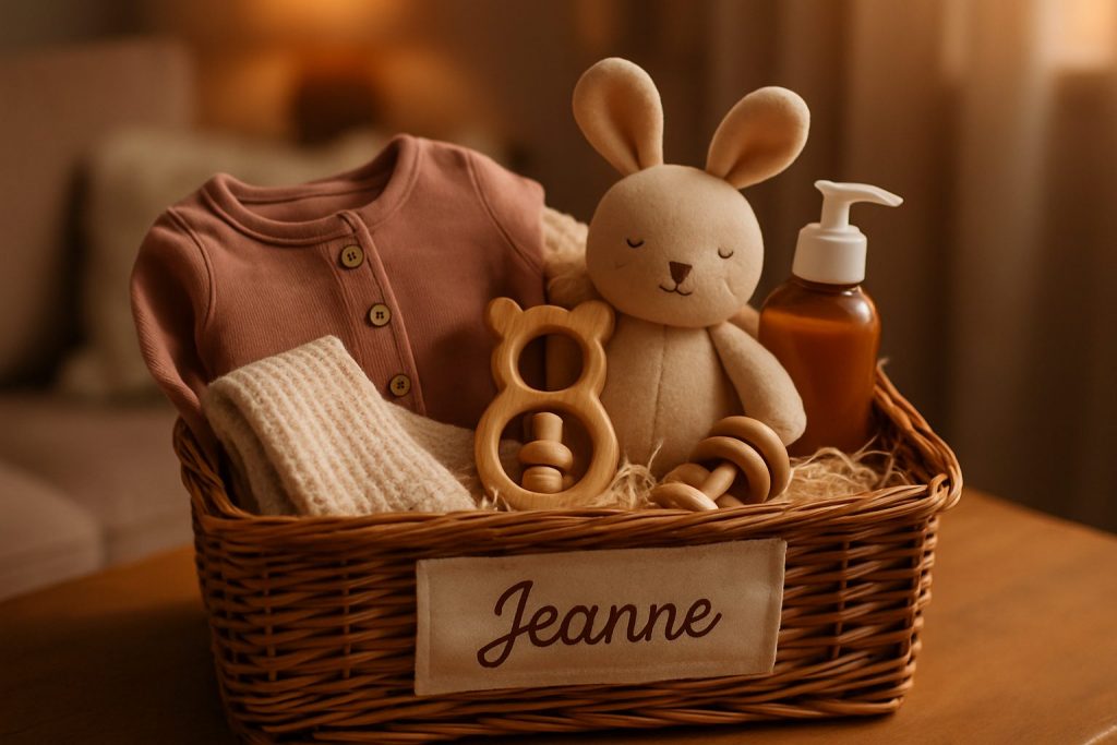 découvrez notre panier personnalisé avec prénom unique, le cadeau idéal pour surprendre et ravir vos proches. offrez une touche d'originalité et d'émotion inoubliable en un seul geste !