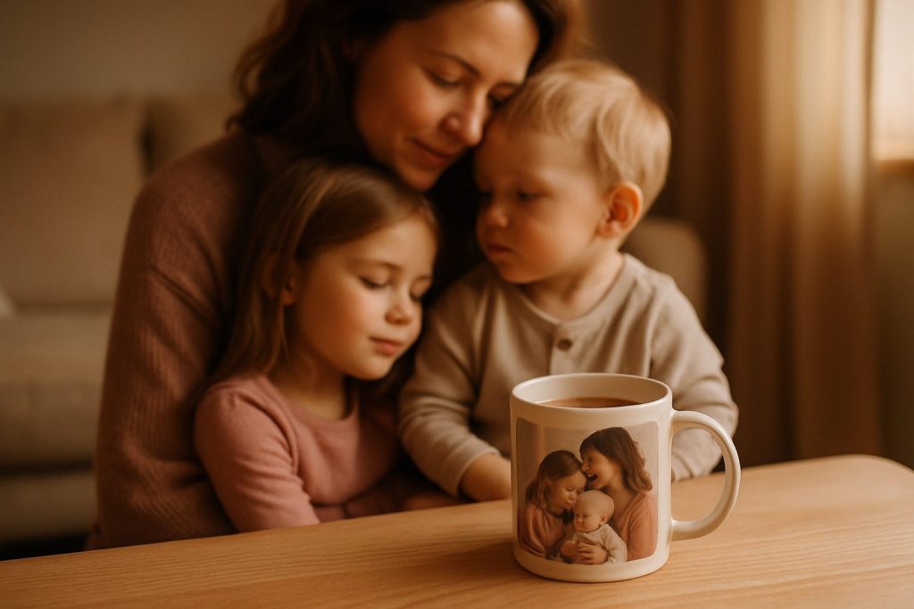 découvrez nos tasses famille personnalisées, le cadeau parfait pour offrir un souvenir unique et inoubliable à vos proches. personnalisez-les avec vos photos et messages favoris !