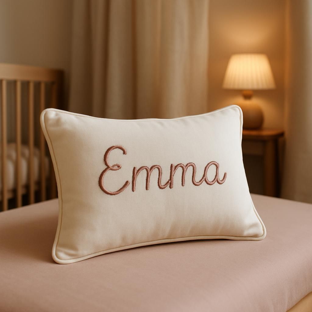 offrez à votre bébé un coussin sur mesure unique, confortable et personnalisé pour des souvenirs inoubliables. créez un cadeau spécial qui accompagnera chaque moment précieux.