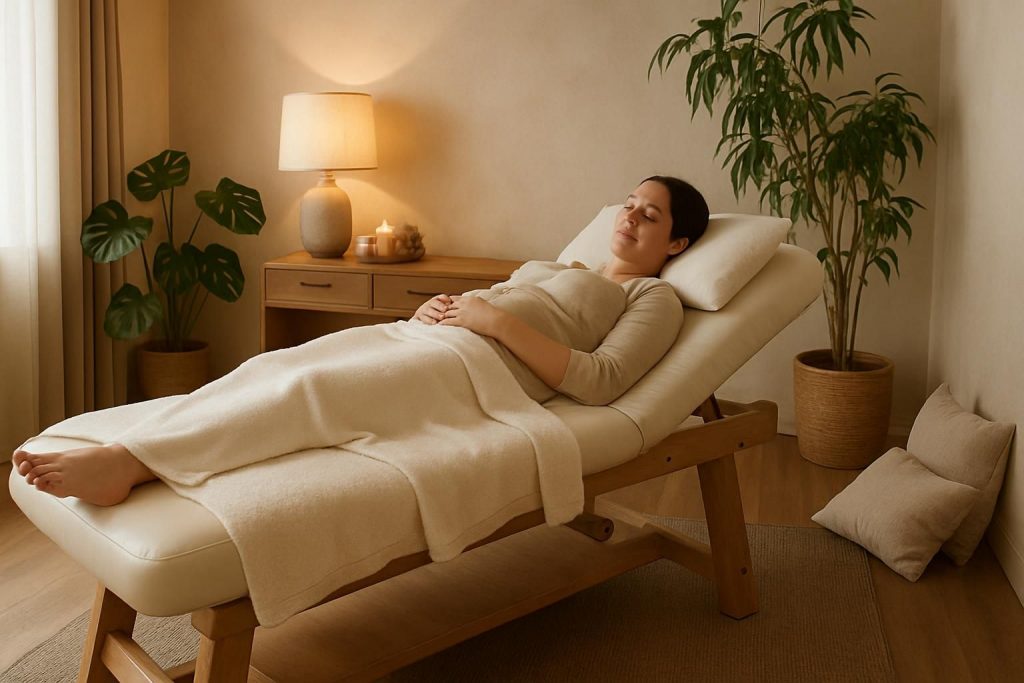 découvrez notre guide complet sur le massage après accouchement, pour savoir quand commencer et comment bien récupérer tout en vous relaxant efficacement.