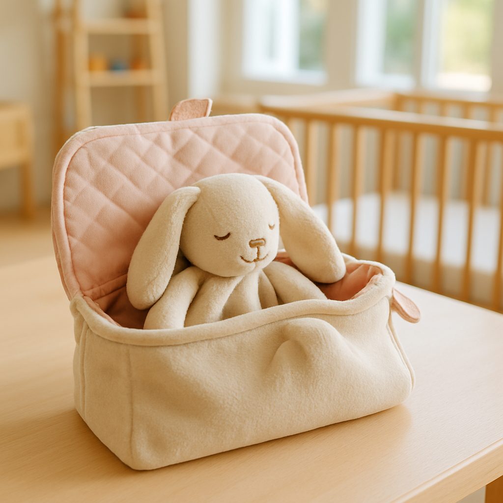 découvrez la pochette à doudou idéale pour la crèche, alliant sécurité et douceur pour le confort de votre enfant au quotidien.