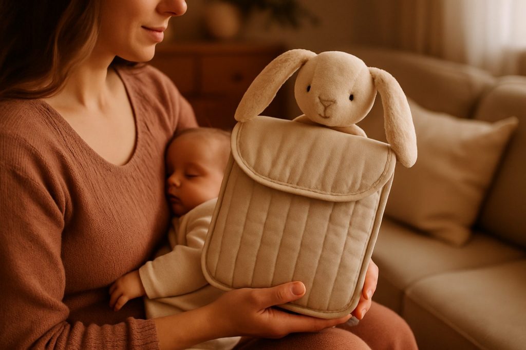 découvrez la pochette à doudou idéale pour votre enfant, conçue pour la crèche avec un maximum de sécurité et une douceur incomparable.