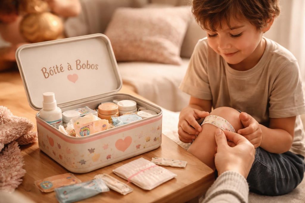 découvrez la boite à bobo, votre alliée incontournable pour soigner rapidement les petits accidents du quotidien et assurer la sécurité de toute la famille.